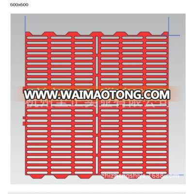 2017 environment friendly plastic poultry slat floor for chicken farm