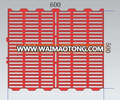 Farming waterproof equipment plastic slat floor fordifferent weight pig