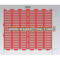 Farming waterproof equipment plastic slat floor fordifferent weight pig